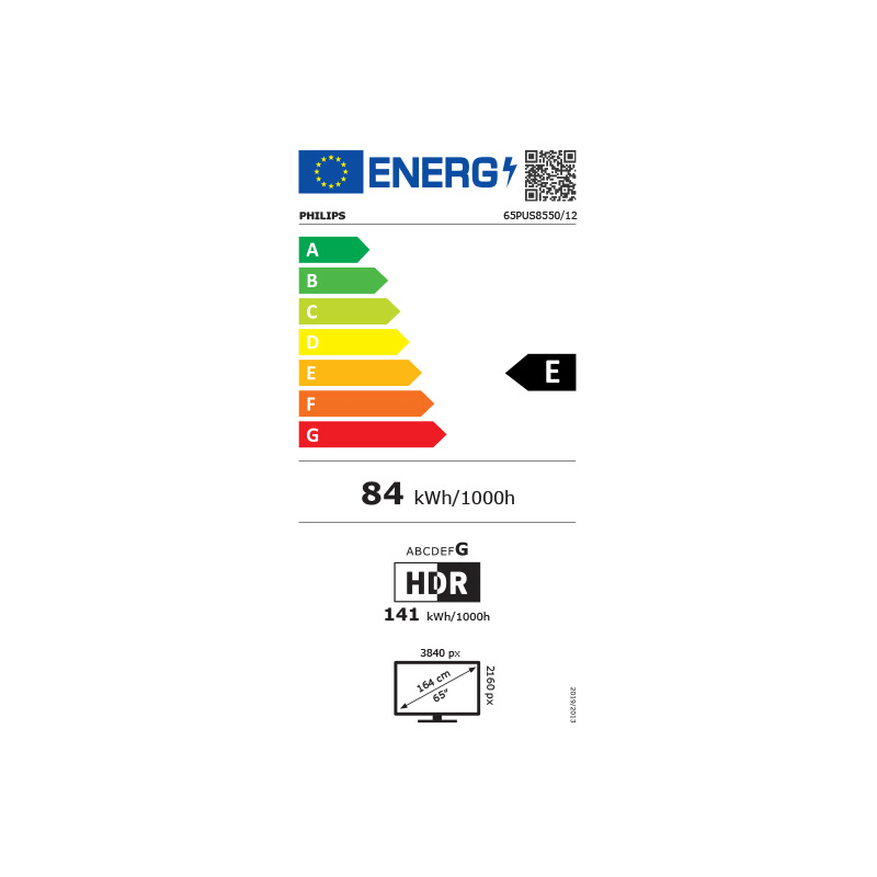 Philips 65" 4K QLED Ambilight TV 2025
