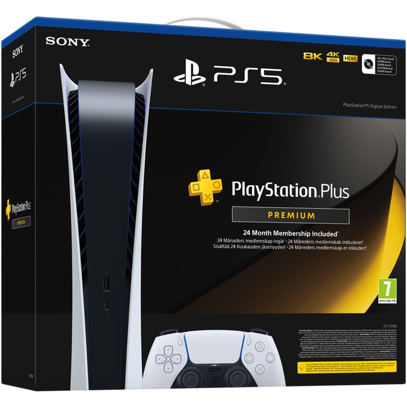 PlayStation PS5 Digital & PS Plus 24M