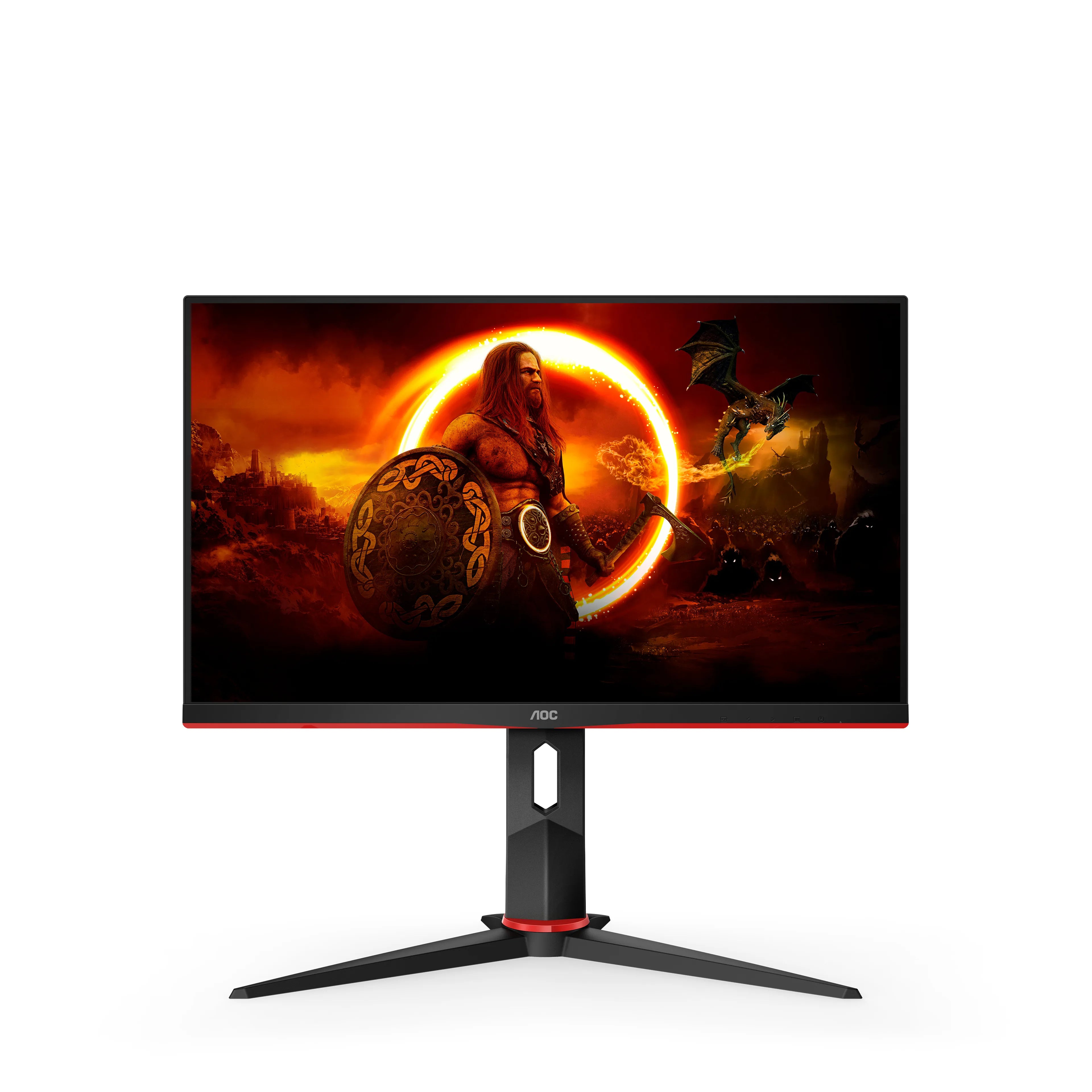 AOC 24" G2 Q24G2A/BK QHD IPS -pelinäyttö