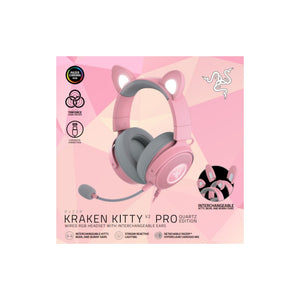 Razer Kraken Kitty V2 Pro GamHead Pink