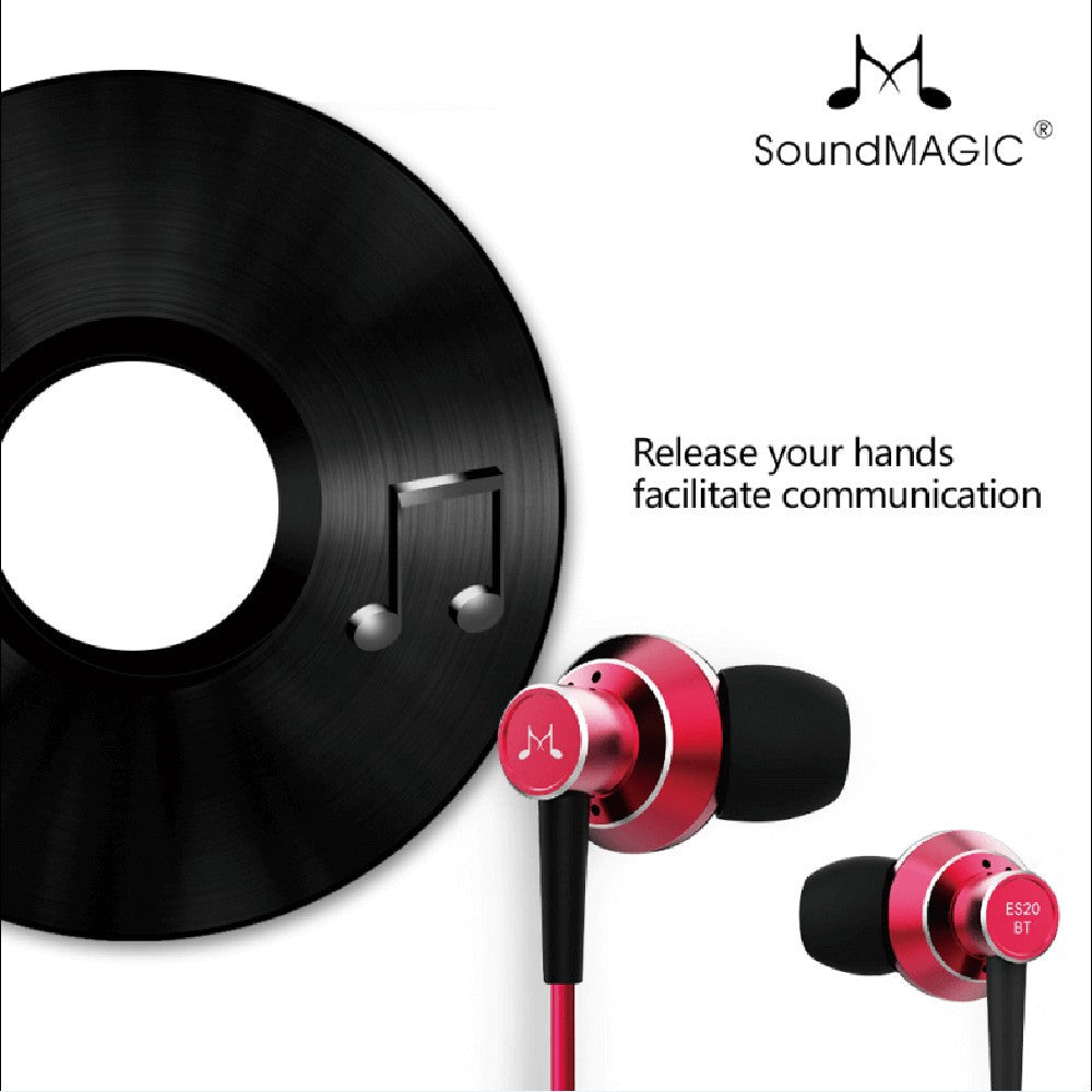 SoundMAGIC ES20BT In-Ear headphones, Black