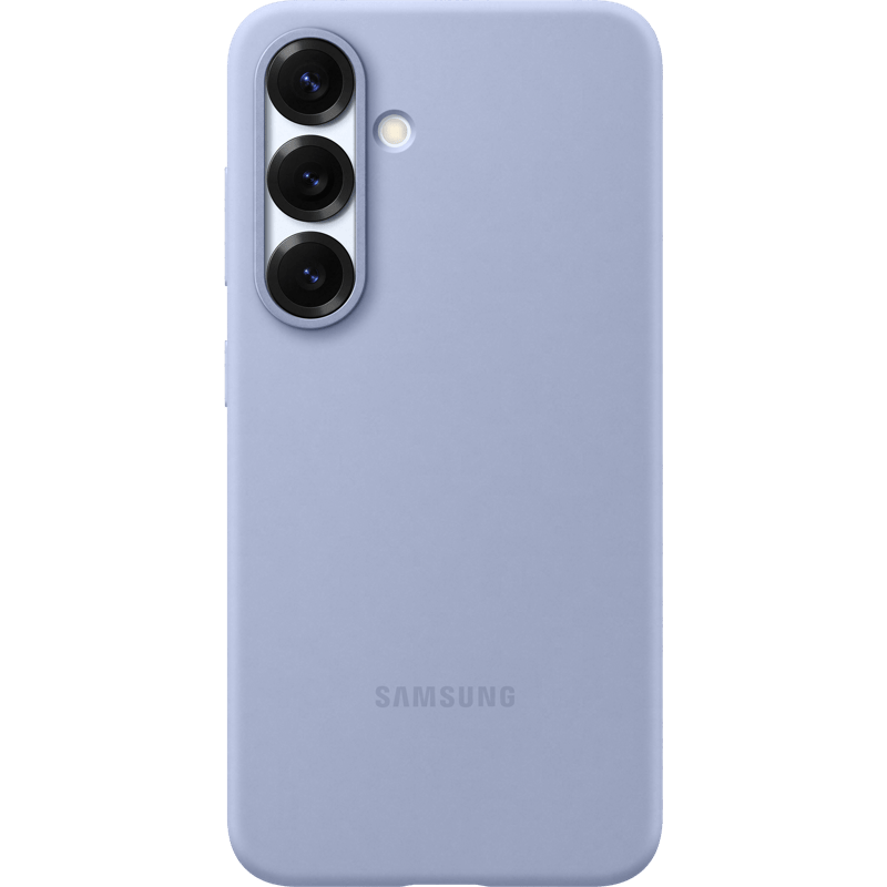 Samsung Galaxy S25 Silicone Case, Light Blue