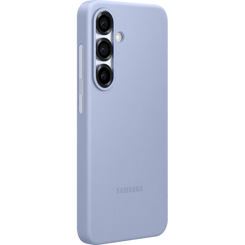 Samsung Galaxy S25 Silicone Case, Light Blue