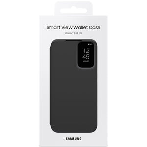 Samsung Galaxy A34 5G Smart View Wallet Cover, Black