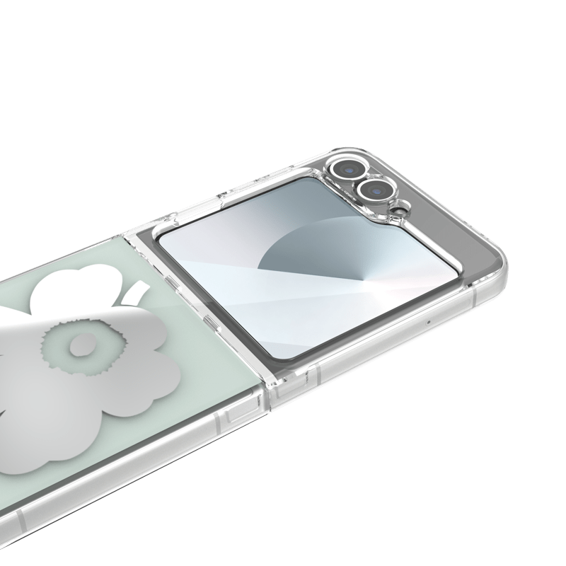 Samsung X Marimekko Dual Layer Case Z Flip6, Grey / Silver