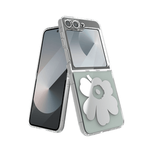 Samsung X Marimekko Dual Layer Case Z Flip6, Grey / Silver