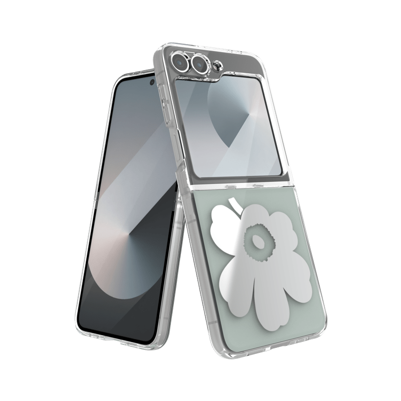 Samsung X Marimekko Dual Layer Case Z Flip6, Grey / Silver