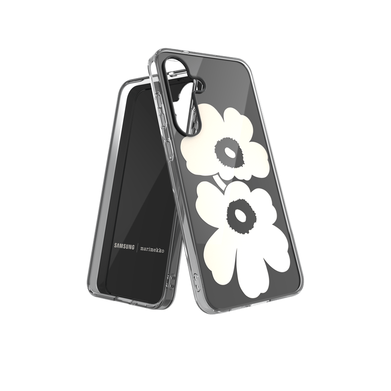 Samsung Galaxy S25+ Marimekko Dual Layer Case, Black/Beige
