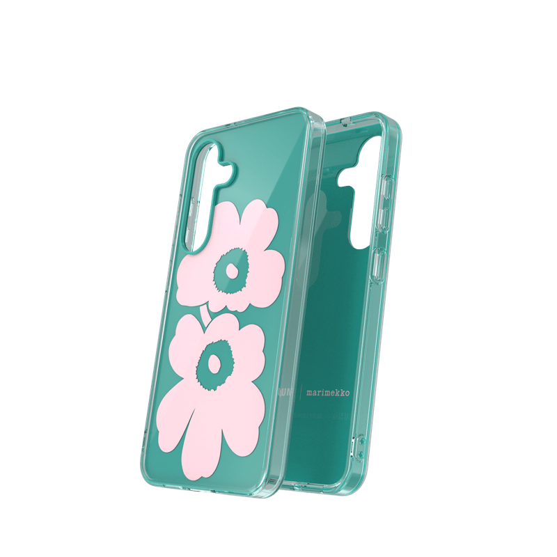 Samsung X Marimekko Dual Layer Case S25, Green/Pink