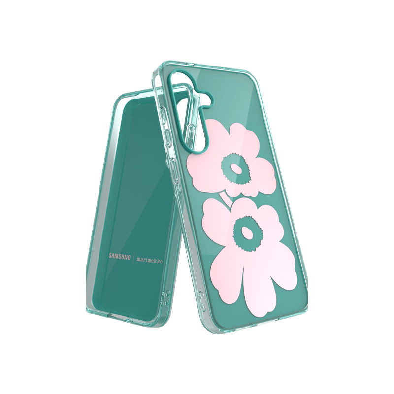 Samsung X Marimekko Dual Layer Case S25, Green/Pink