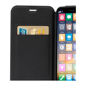 Screenor Clever Galaxy A17 4G/5G Wallet Case, Black