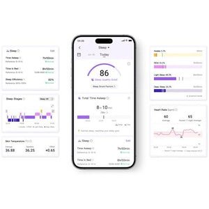 RingConn Smart Ring Gen 2 Silver Size 8