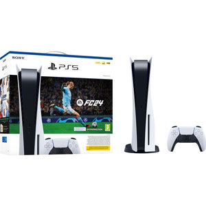 Sony PS5 console + EA FC 24, White