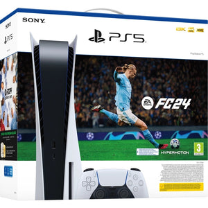 Sony PS5 console + EA FC 24, White