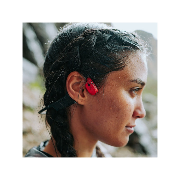 SUUNTO Wing Bone Conduction Headphones, Lava Red