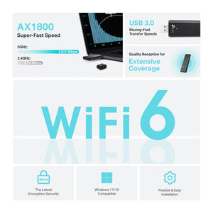 TP-Link Archer TX20U AX1800 USB WiFi 6 adapter