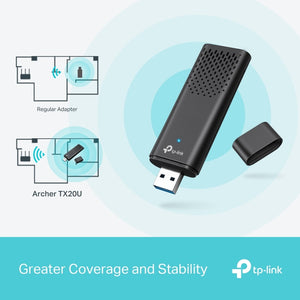 TP-Link Archer TX20U AX1800 USB WiFi 6 adapter
