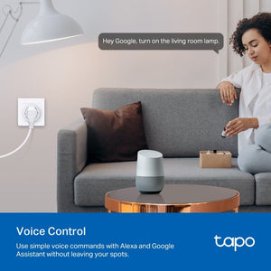 TP-Link Tapo P115 Mini Smart Wi-Fi Socket Energy Monitor 4-pack