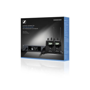 Sennheiser EW IEM G4-TWIN-B wireless in-ear set transmitter + 2 receivers