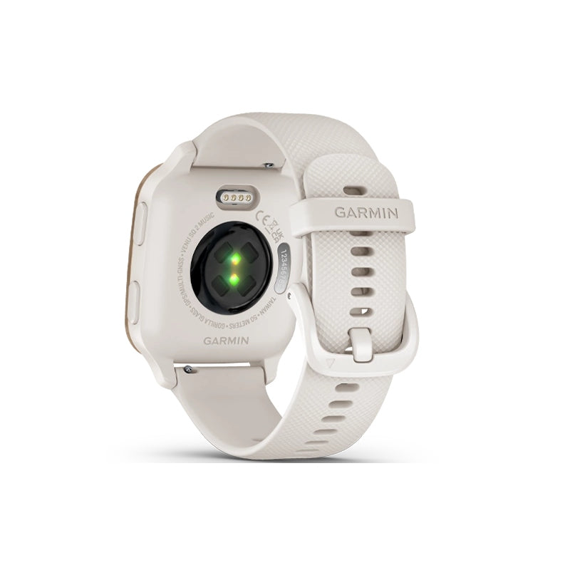 Garmin Venu S2 Music Ivory / Peach Gold