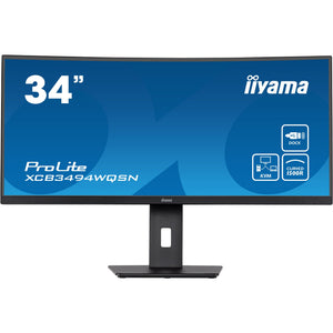 iiyama ProLite XCB3494WQSN-B5 34" Curved Computer Monitor