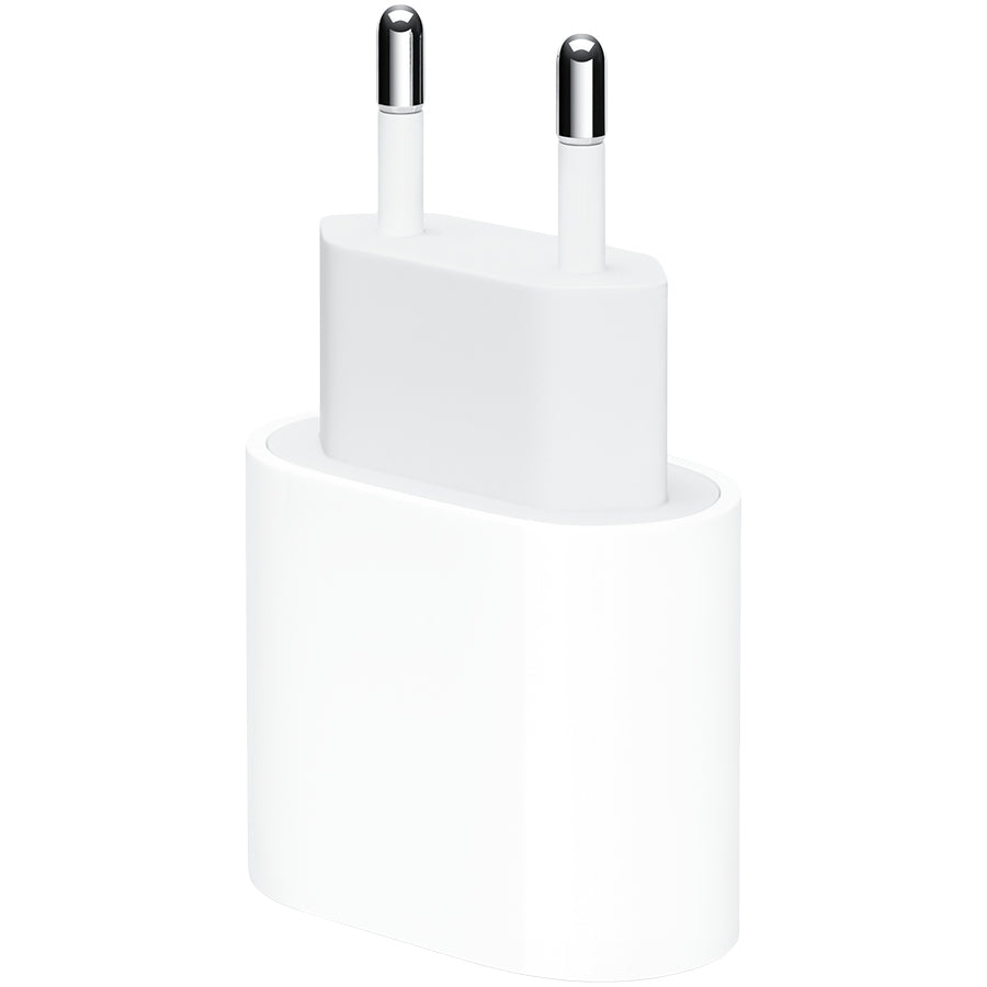 Phone charger Apple MHJE3ZM/A 20W, USB Type C/AC, white, 20 W