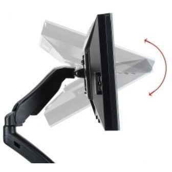 Monitor holder ART L-11GD, 13-27", 7 kg