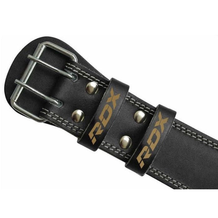 RDX 4" WBS-4RB Weightlifting Belt, M, gold/black