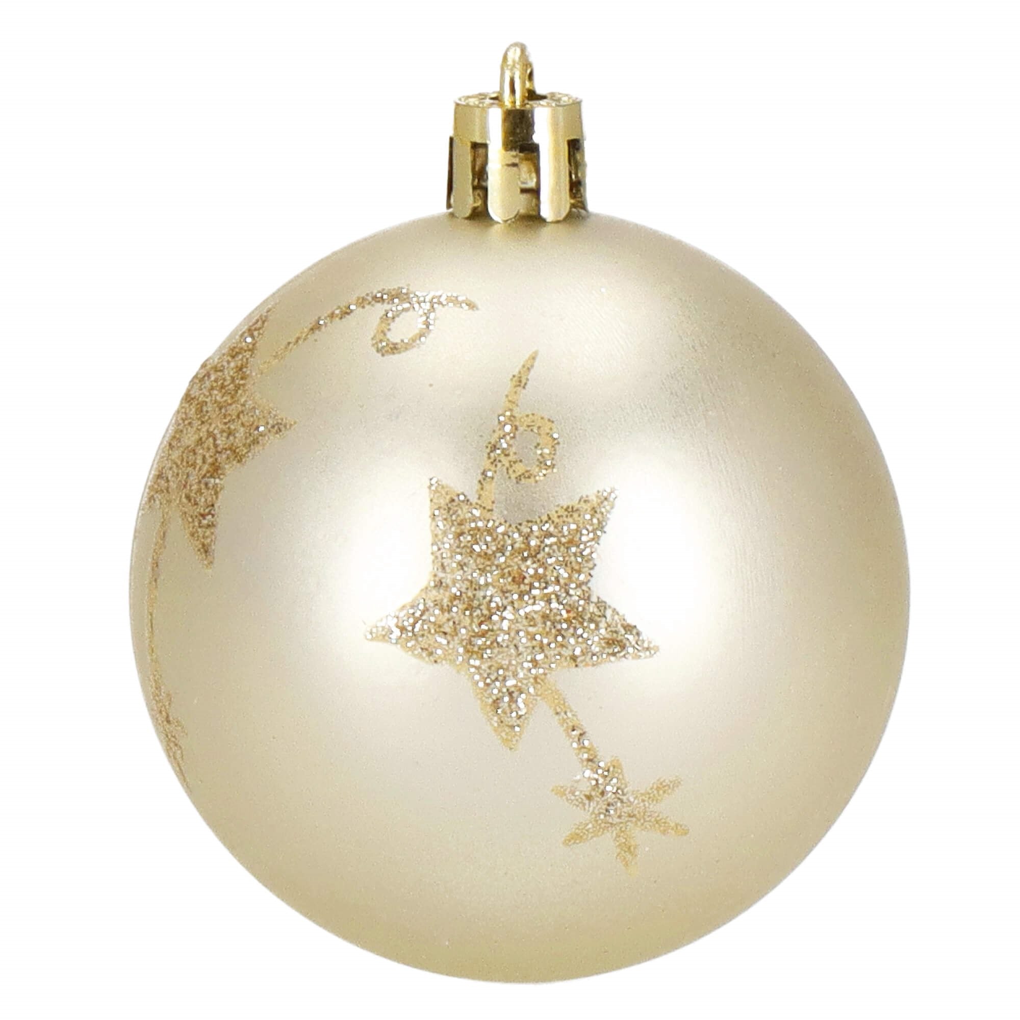 Springos CA1024 Christmas Tree Baubles, Gold, 8 cm, 70 pcs