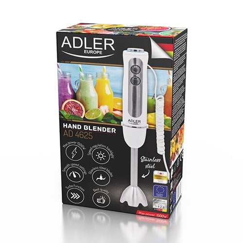 Hand blender Adler AD 4625w, white