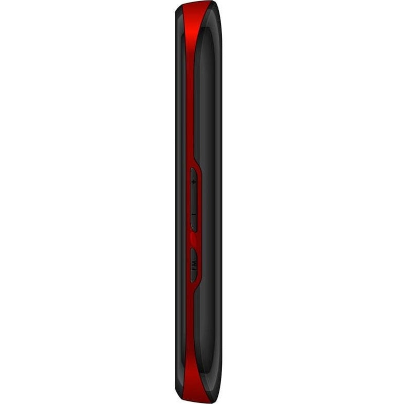 Maxcom MM428 Push-button Phone, Black/Red