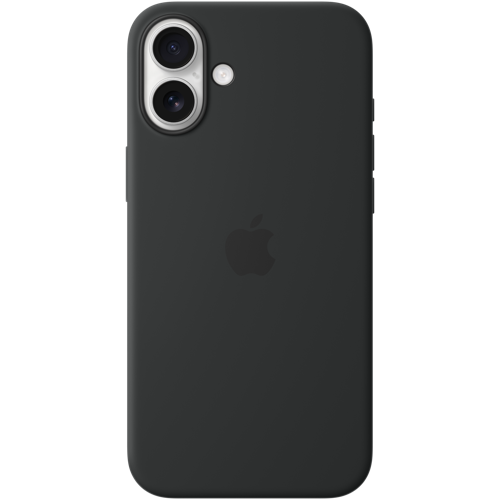 iPhone 16 Plus Silicone Case with MagSafe - Black