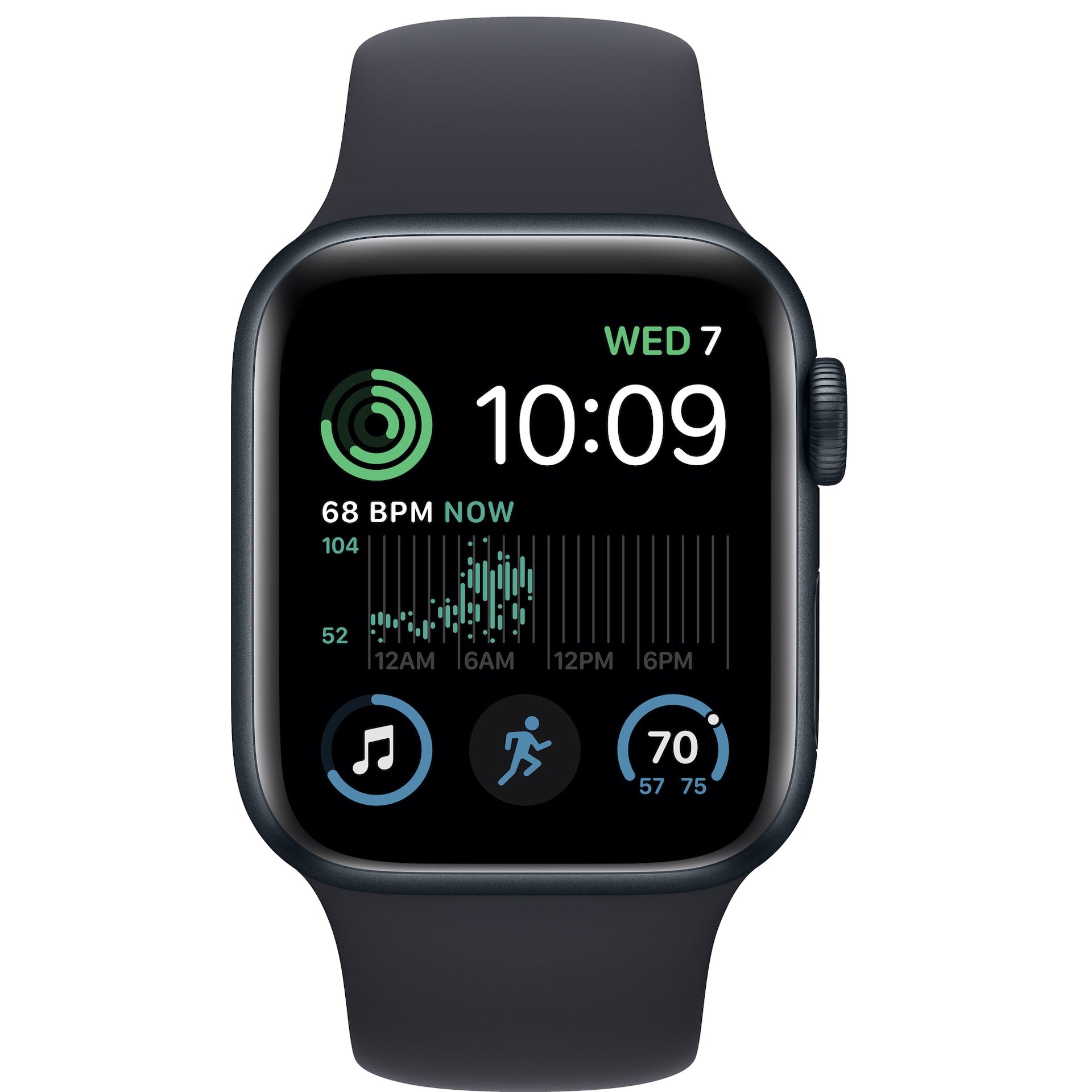 Apple Watch SE GPS + Cellular 40mm Midnight Aluminium Case 2nd gen