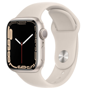 Apple Watch Series 7 GPS 41mm Starlight Aluminium Case