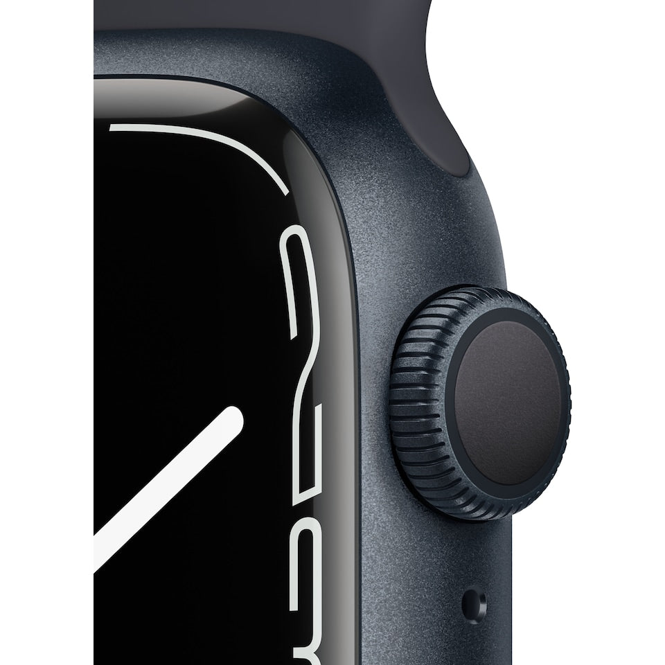 Apple Watch Series 7 GPS 41mm midnight aluminiumfodral