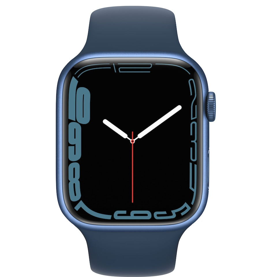 Apple Watch Series 7 GPS 45mm Blue Aluminium Case – Renowoutlet.com