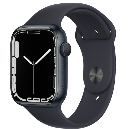 Apple Watch Series 7 GPS 45mm Midnight aluminiumfodral