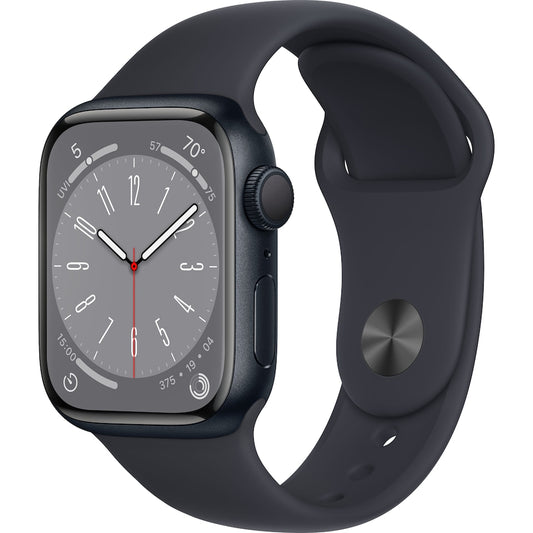 Apple Watch Series 8 GPS 41mm midnight aluminiumfodral