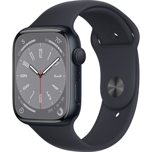 Apple Watch Series 8 GPS 45mm Midnight alumiinikotelo