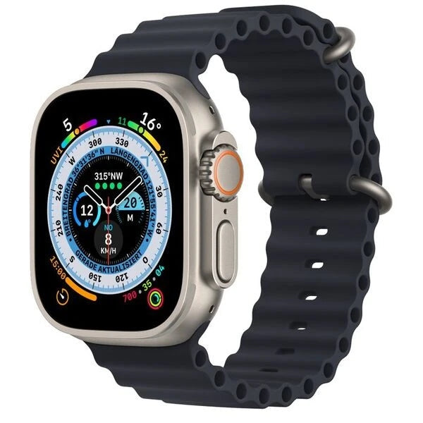 Apple Watch Ultra GPS + Cellular, 49 mm Titanium case, blue ocean band