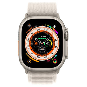 Apple Watch Ultra GPS + Cellular Titanium Case Starlight Alpine M