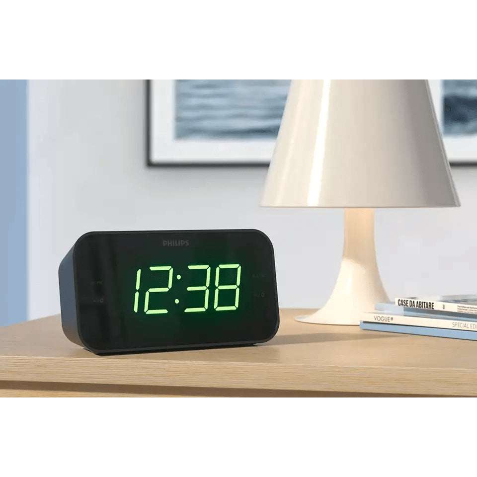 Radio alarm clock Philips TAR3306/12, black