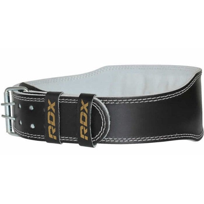 RDX 4" WBS-4RB Weightlifting Belt, M, gold/black