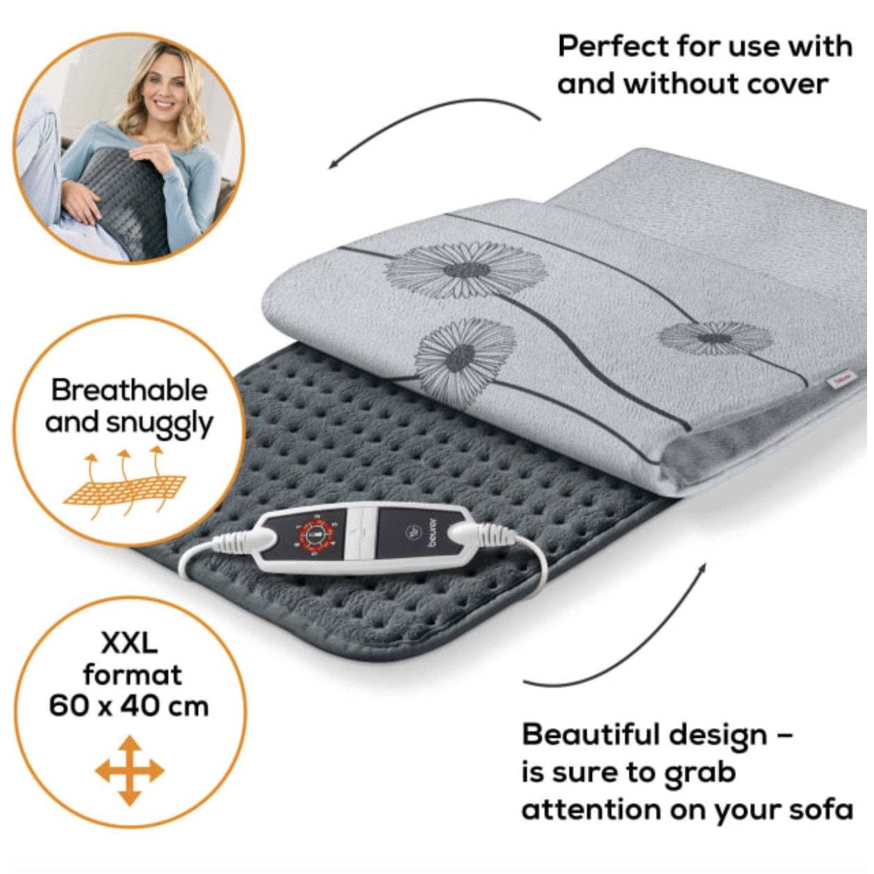 Beurer HK 125 XXL Heating Pillow