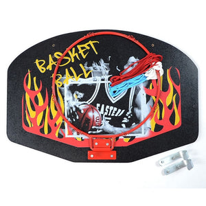 Basketball hoop with net Kimet Flame, 32 cm, 40 cm x 60 cm