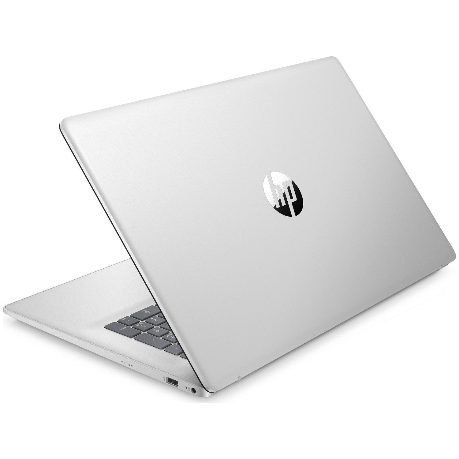 HP 17 Laptop, Intel® Core™ i3-N305, 8 GB RAM, 512 GB SSD, 17.3" Display, Intel UHD Graphics, Silver