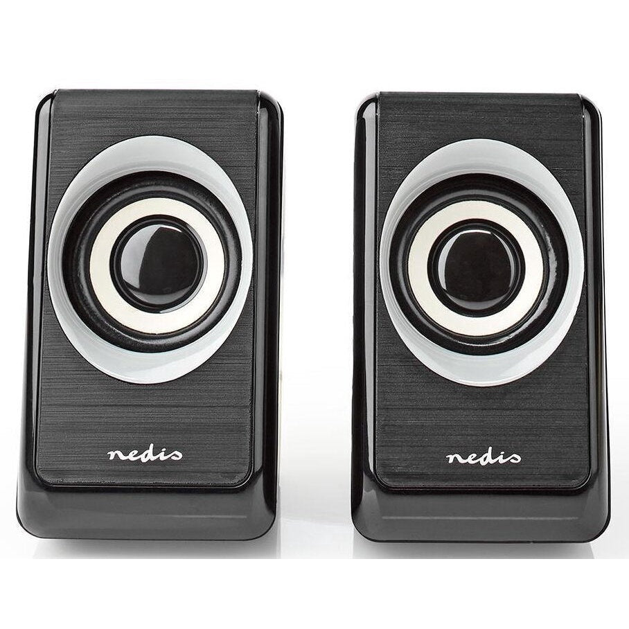 Computer speaker Nedis CSPR20020BK, black, 18 W