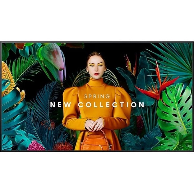 Samsung QB55C 55" Digital Flat Panel Display, 4K Ultra HD, Black