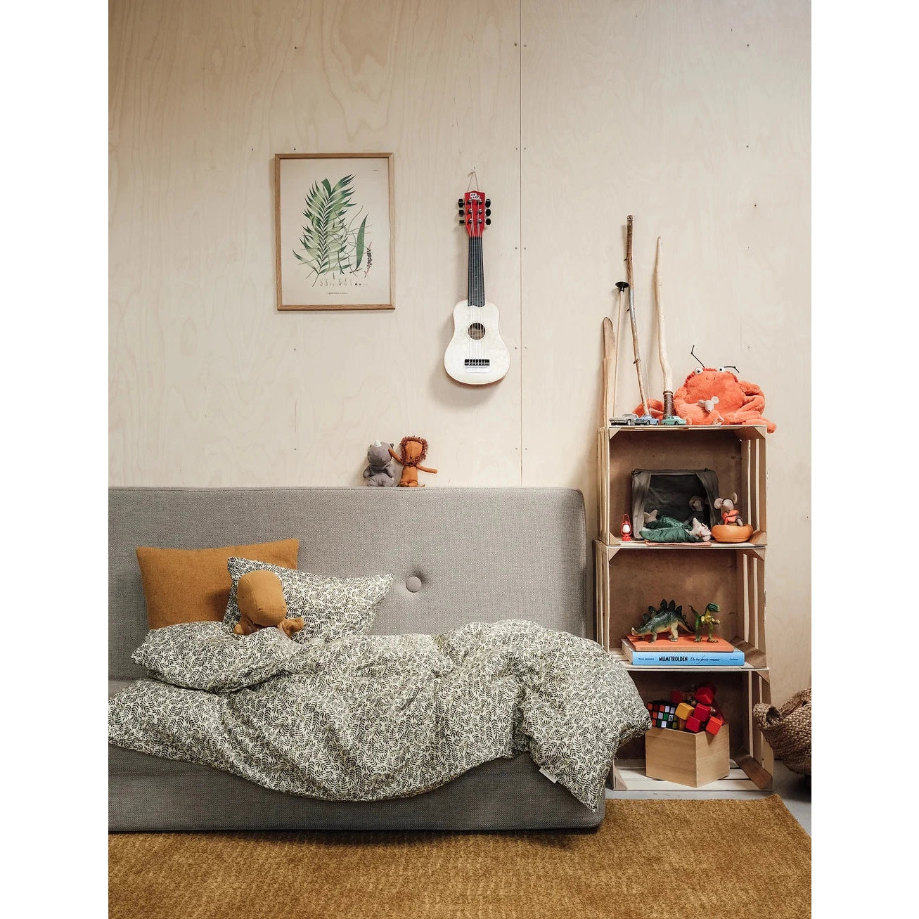 KlipKlap KK 3 Fold XL 200cm Folding Mattress, Beige w. Sand