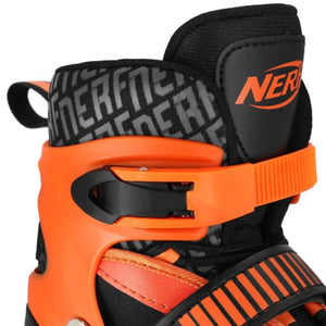 Roller Skates Spokey Nerf Strive 941341, black/orange, 38-42